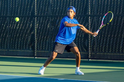 The tennis team competed in its final fall tournament against Flower Mound on Oct. 1, which was also its senior day. The Hawks lost 13-6.