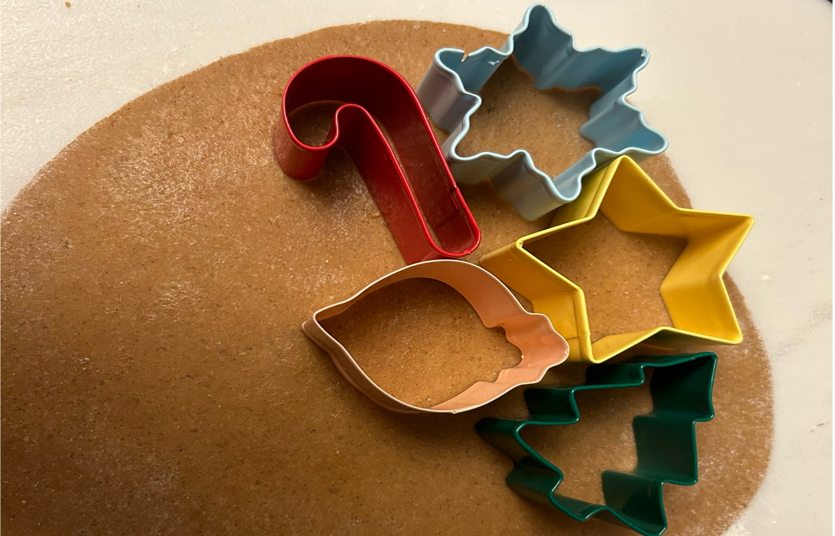 Making gingerbread cookies is a classic holiday activity. Not only is it fun, but at the end, you get a delicious, festive treat.