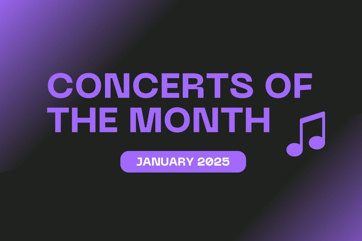 Infographic: Concerts of the month